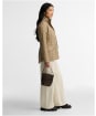 Women's Barbour Cavalry Polarquilt Jacket - LT TRENCH/PEARL
