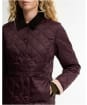 Women's Barbour Deveron Quilted Jacket - FIG/PALE PINK