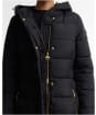 Women's Barbour International Track Line Quilted Jacket - Black
