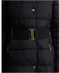 Women's Barbour International Track Line Quilted Jacket - Black