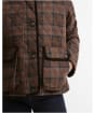 Women's Barbour Loudon Quilted Jacket - Muted Tartan