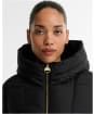 Women's Barbour International Brantley Puffer Jacket - Black