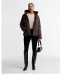 Women's Barbour International Brantley Puffer Jacket - Truffle