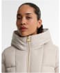 Women's Barbour International Brantley Puffer Jacket - Moonbeam