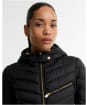 Women's Barbour International Salengro Quilted Jacket - Black