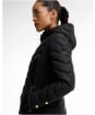 Women's Barbour International Salengro Quilted Jacket - Black
