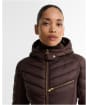 Women's Barbour International Salengro Quilted Jacket - Truffle