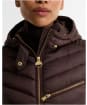 Women's Barbour International Salengro Quilted Jacket - Truffle