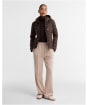 Women's Barbour International Salengro Quilted Jacket - Truffle
