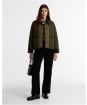 Women's Barbour Ainsdale Quilted Jacket - Olive / Fern / Shadow Classic