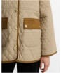 Women's Barbour Whickham Quilted Jacket - Light Trench / Ancient