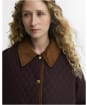Women's Barbour Whickham Quilted Jacket - Fig / Muted