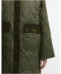 Women's Barbour Dunswell Quilted Jacket - Olive / Shadow Classic