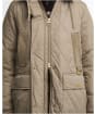 Women's Barbour Rudson Quilted Jacket - Light Trench / Ancient