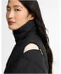 Women's Barbour Tanfield Puffer Jacket - Black / Ancient 