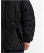 Women's Barbour Tanfield Puffer Jacket - Black / Ancient 