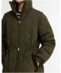 Women's Barbour Tanfield Puffer Jacket - Olive / Shadow Classic