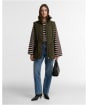 Women's Barbour Tanfield Puffer Jacket - Olive / Shadow Classic