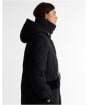 Women's Barbour Alverstone Puffer Jacket - Black / Ancient 