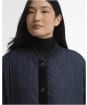 Women's Barbour Abercorn Quilted Jacket - Dark Navy / Ancient