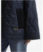 Women's Barbour Abercorn Quilted Jacket - Dark Navy / Ancient