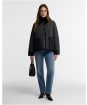 Women's Barbour Ainsdale Checked Quilted Jacket - Shadow Classic Tartan