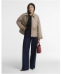 Women's Barbour Kilnwick Quilted Jacket - Light Trench / Ancient