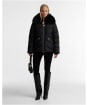 Women's Barbour International Cyrus Puffer Jacket - Black