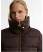 Women's Barbour International Cyrus Puffer Jacket - Truffle