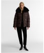 Women's Barbour International Cyrus Puffer Jacket - Truffle