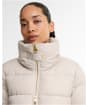 Women's Barbour International Cyrus Puffer Jacket - Moonbeam