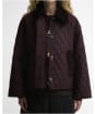 Women's Barbour Moira Quilted Jacket - Fig / Shadow Classic
