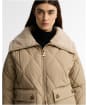 Women's Barbour Eva Puffer Jacket - Light Trench / Birch