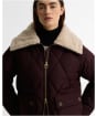 Women's Barbour Eva Puffer Jacket - Fig / Shadow Classic