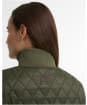 Women's Barbour Hermione Quilted Jacket - Olive / Shadow Classic