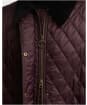 Women's Barbour Mildred Quilted Cape - Fig / Muted