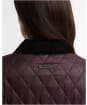 Women's Barbour Mildred Quilted Cape - Fig / Muted