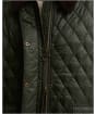 Women's Barbour Mildred Quilted Cape - Olive / Shadow Classic