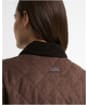 Women's Barbour Sonya Quilted Jacket - Dark Brown / Muted Tartan