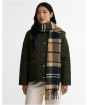 Women's Barbour Deanna Tartan Scarf - Birchwood Dress Tartan
