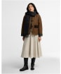 Women's Barbour Taryn Reversible Scarf - Shadow Classic Tartan