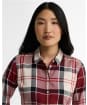 Women’s Barbour Bredon Shirt - LT CARDINAL TAR