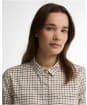 Women's Barbour Woodside Check Shirt - Birch Tattersall