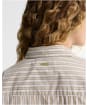 Women's Barbour Fawne Shirt - Warm Trench Stripe