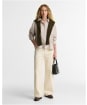 Women's Barbour Fawne Shirt - Warm Trench Stripe