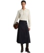 Women's Barbour Delilah Midi Skirt - Dark Navy