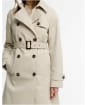 Women's Barbour Short Greta Showerproof Jacket - Mist / Birchwood Dress