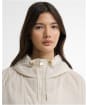 Women's Barbour International Maizy Showerproof Jacket - Oyster