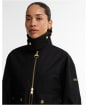 Women's Barbour International Gabriette Showerproof Jacket - Black