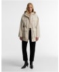 Women's Barbour International Molina Showerproof Jacket - Moonbeam